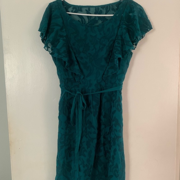 Moulinette Soeurs Anthropologie flutter sleeve dress - Picture 4 of 5